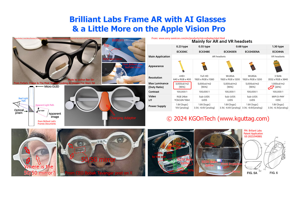 Brilliant Labs Frame AR with AI Glasses & a Little More on the