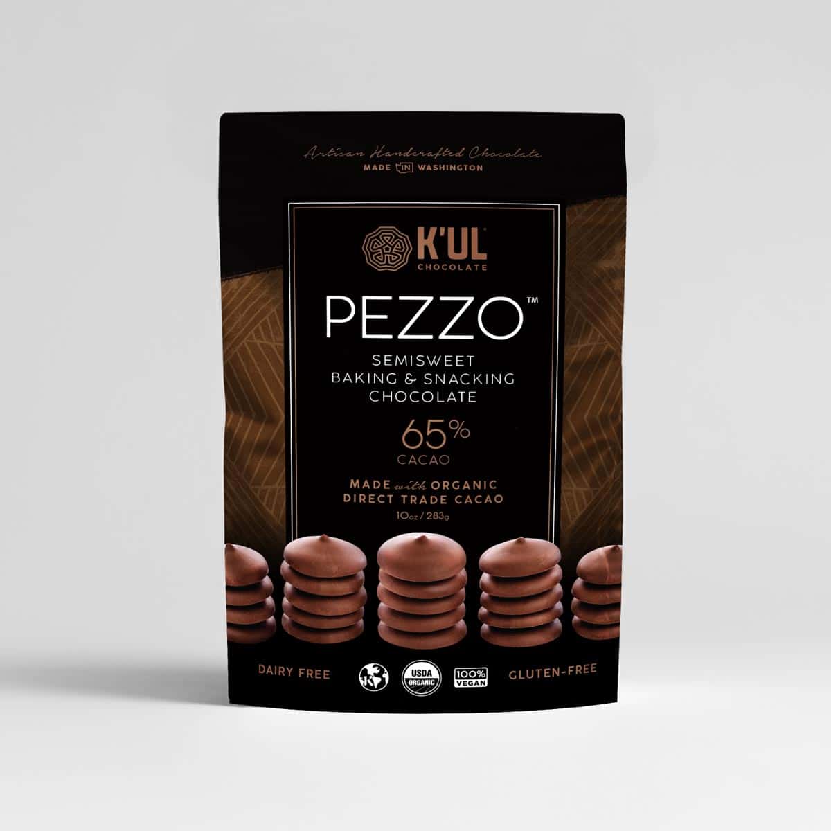 PEZZO 65% Bittersweet Baking Chocolate | K'UL® Chocolate - Organic