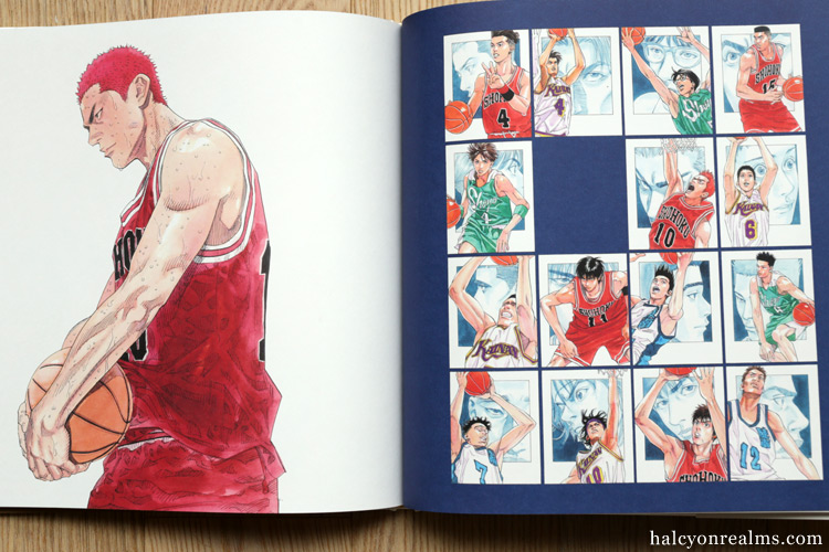 PLUS - SLAMDUNK Illustrations 2 Art Book Review - Halcyon Realms