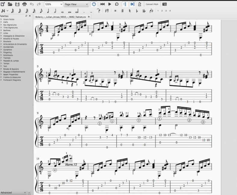 簡単】ギタリストがミューズ・スコアでタブ譜を作るには