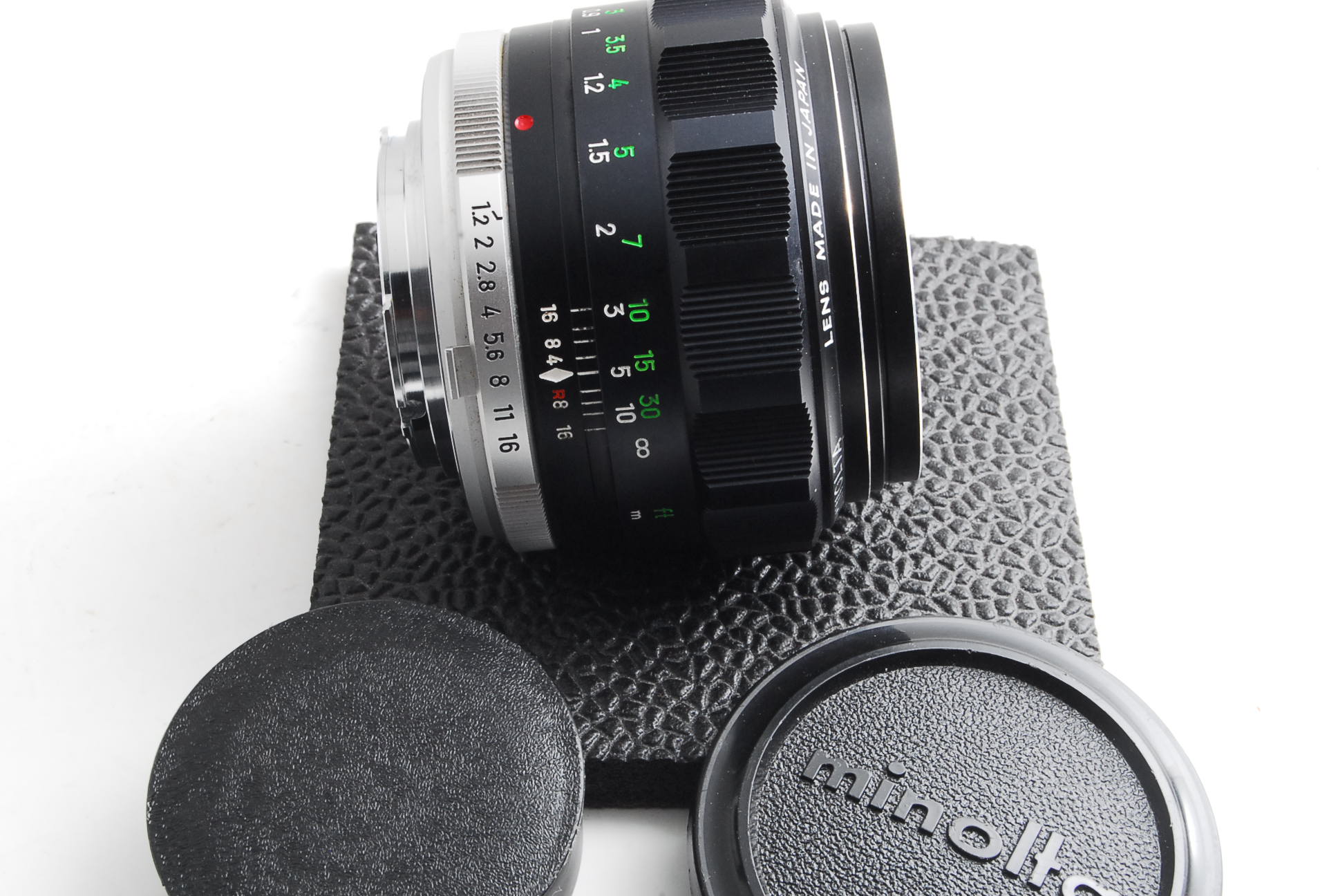 Minolta MC Rokkor-PG 58mm F1.2 修理記録 – レンズ修理なら日本レンズ協会