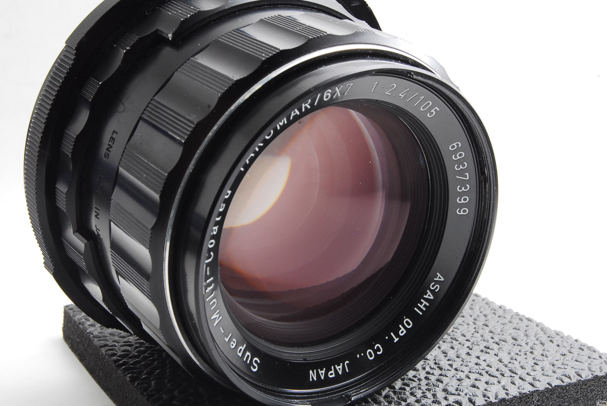Asahi SMC Takumar 6×7 105mm F2.4 修理記録 – レンズ修理なら日本
