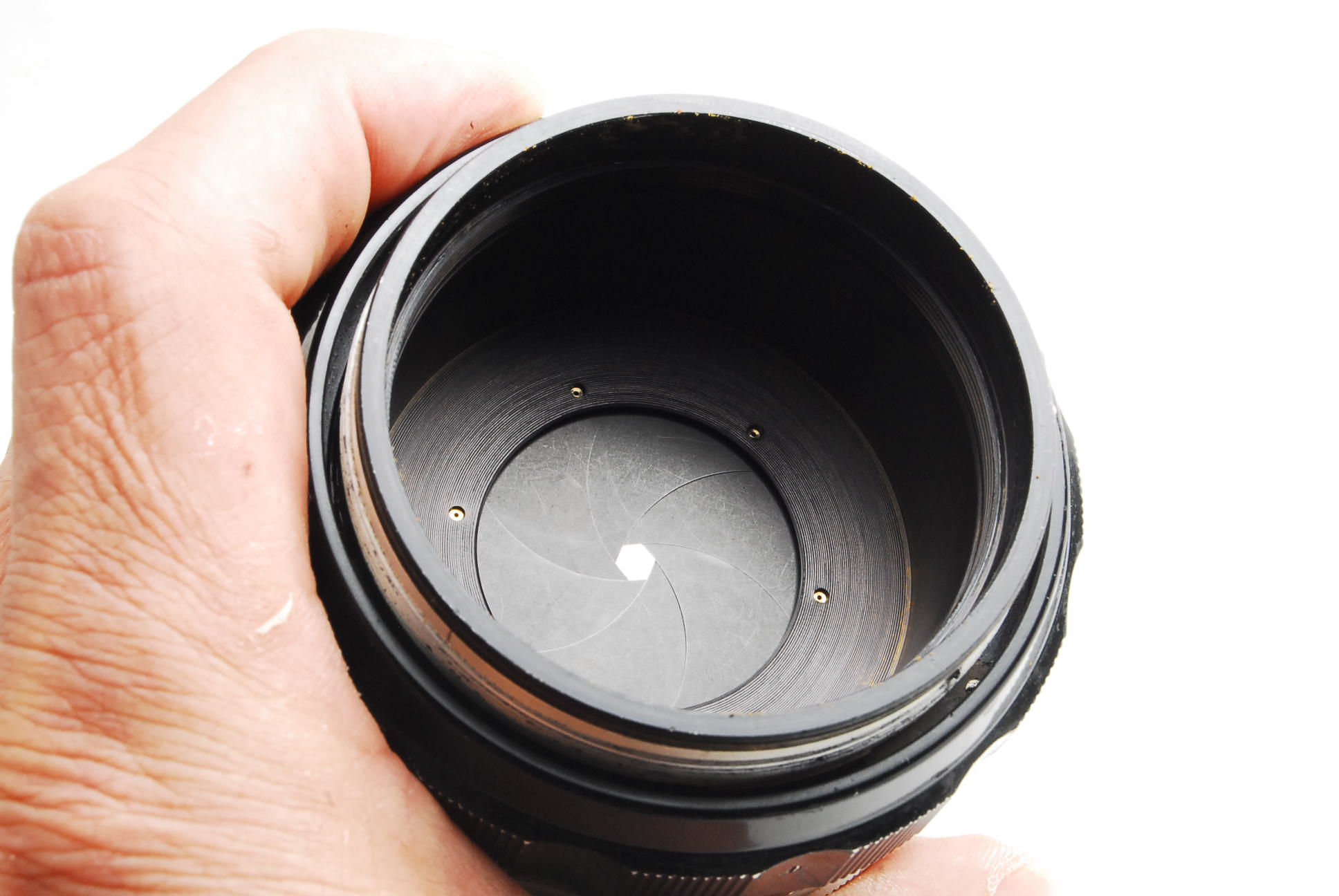 Nippon Kogaku Nikkor-H Auto 85mm F1.8 修理記録 – レンズ修理なら