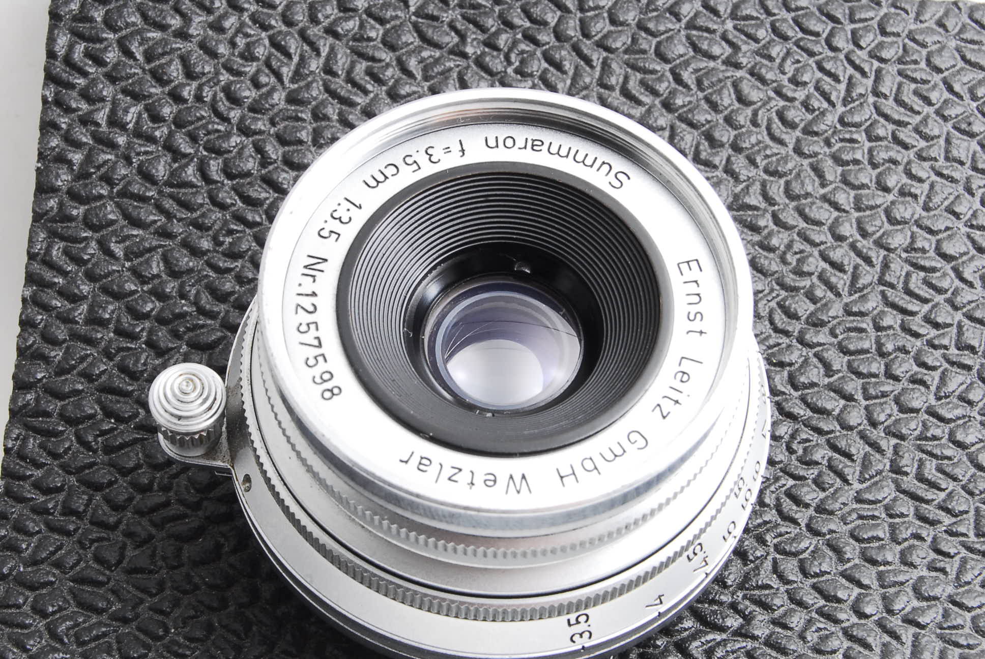 Leitz GmbH Summaron 3.5cm F3.5 修理記録 – レンズ修理なら日本レンズ協会
