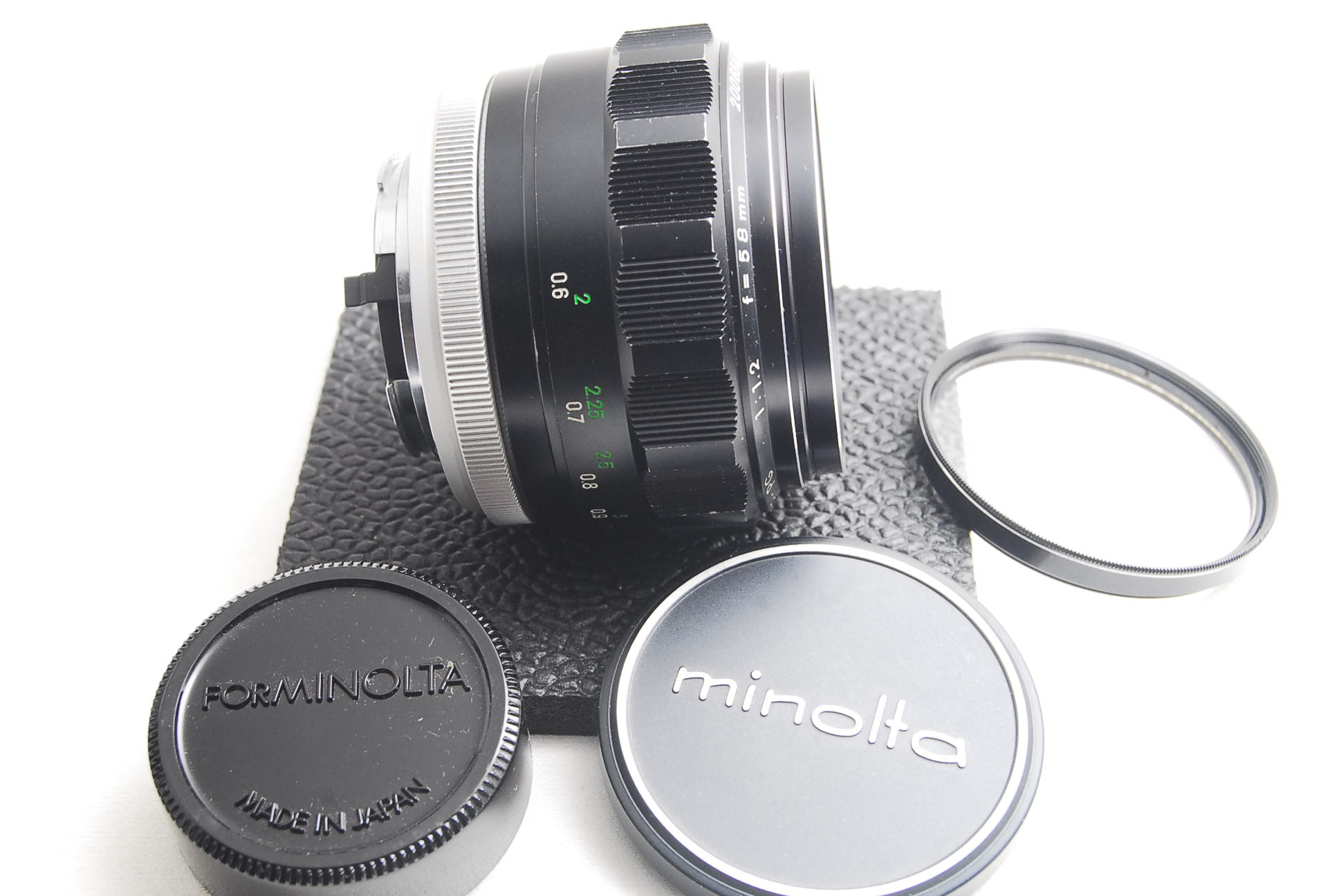 Minolta MC Rokkor-PG 58mm F1.2 修理記録 – レンズ修理なら日本レンズ協会