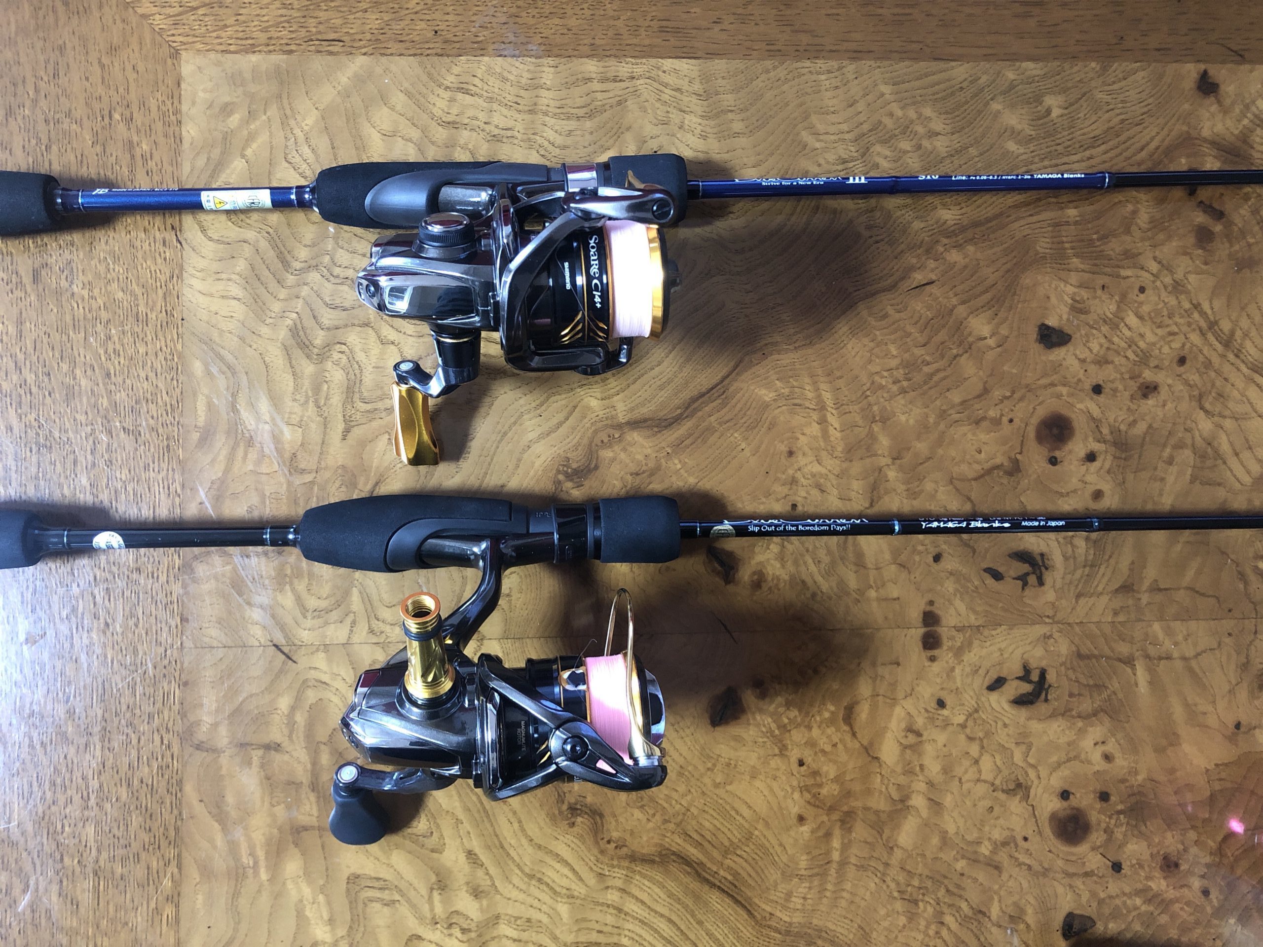 新旧のブルーカレント510を比べてみた2 | ジグタン☆ワーク アジング日記