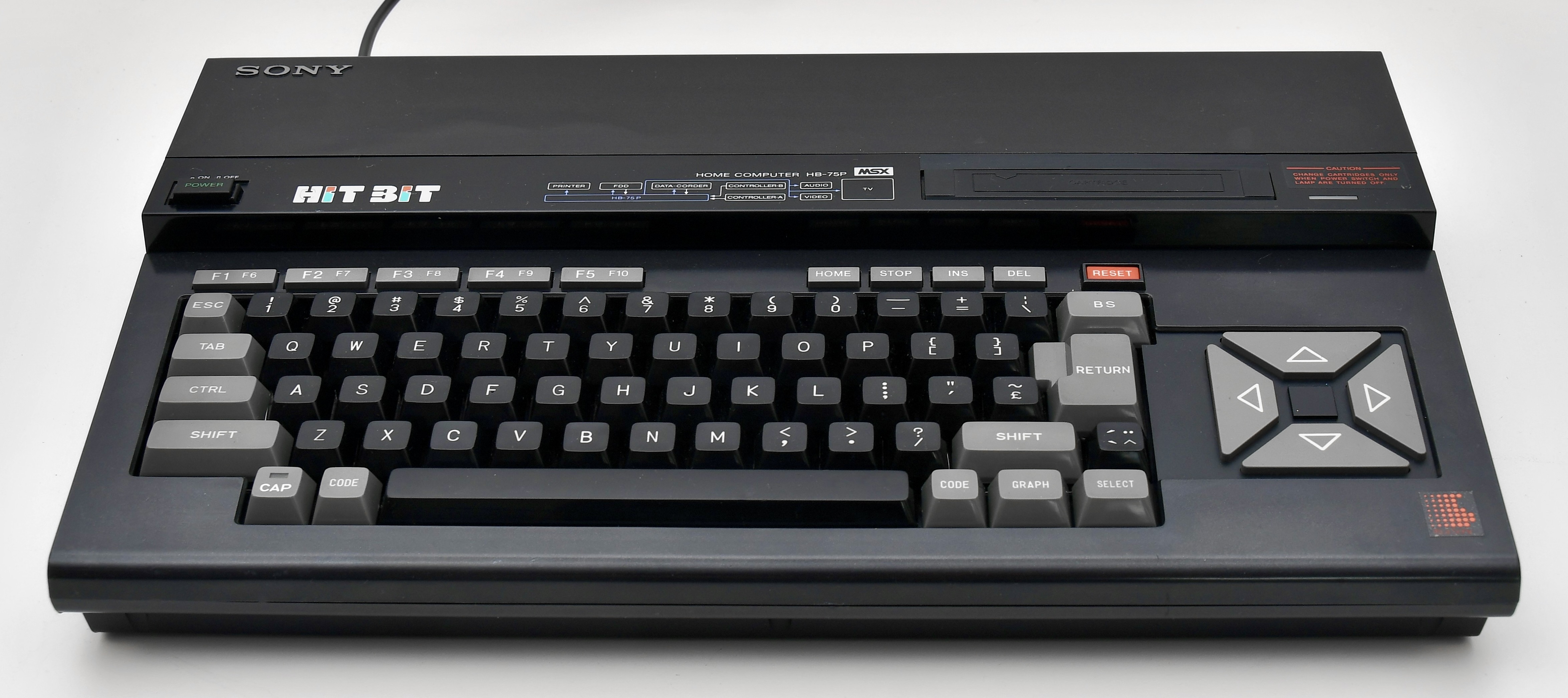 Sony HB-75P HitBit MSX - Old Crap Vintage Computing