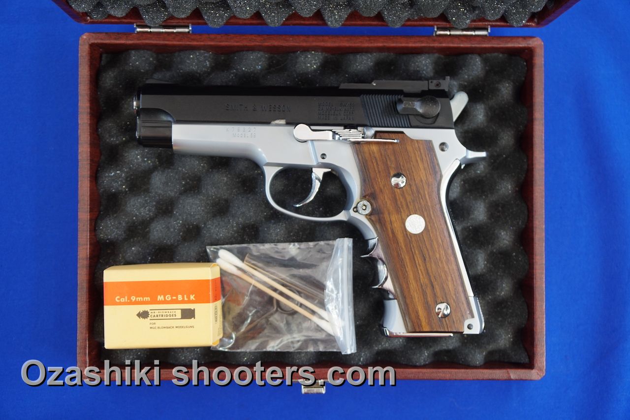 W.A S&W M59 COMBAT CUSTOMOld Toy Gun Reports No,13 | お座敷