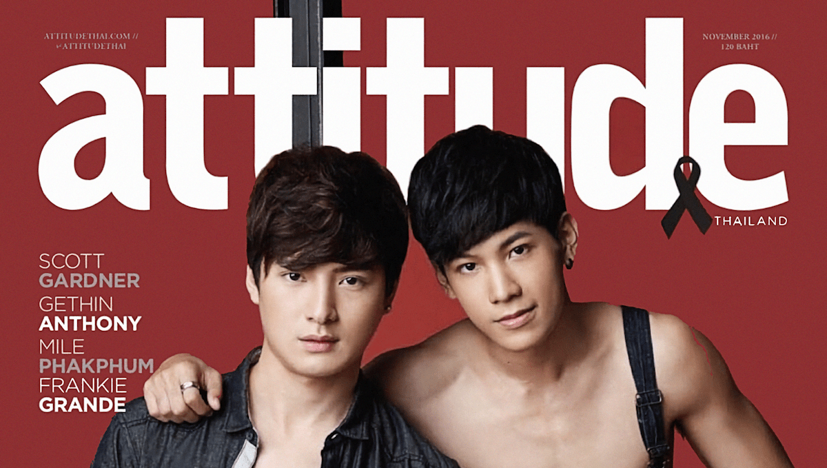SOTUS duo Singto Prachaya + Kristtps Kasetsart Grace the Cover of