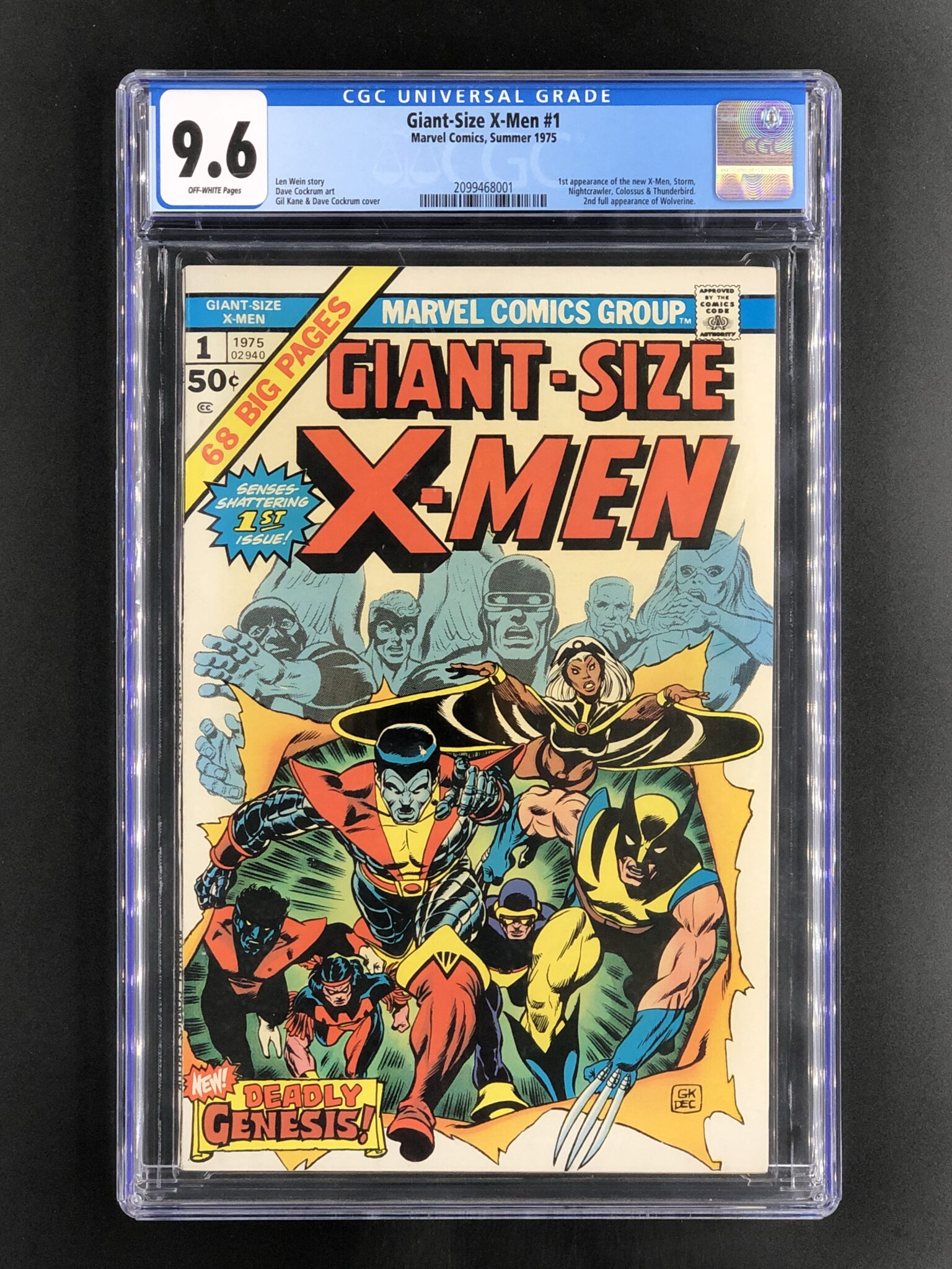 Giant-Size X-Men #1 CGC 9.6 - Legacy Comics and Cards | Trading