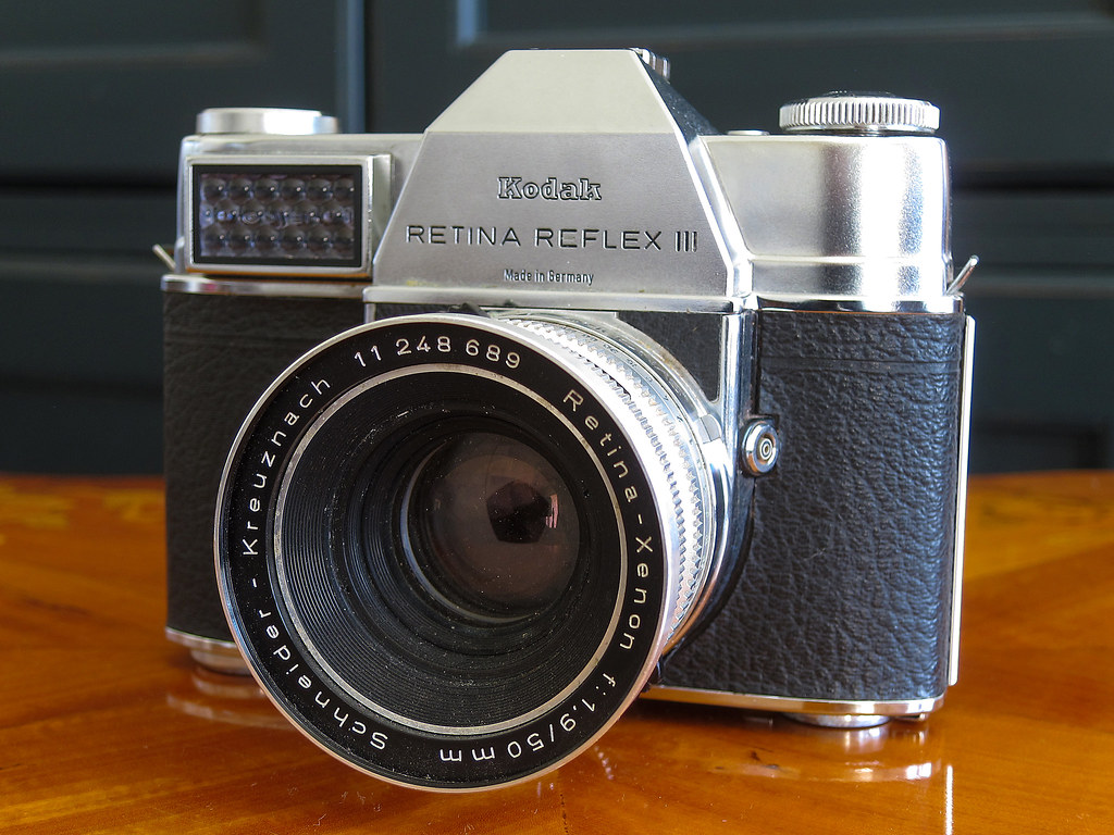 Kodak Retina Reflex III - Down the Road