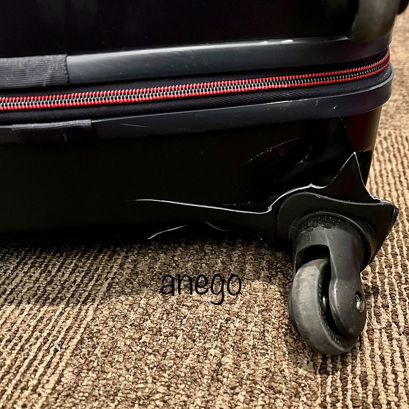 姉さぁん！外国でスーツケースが壊れました。どうすればいいのですか