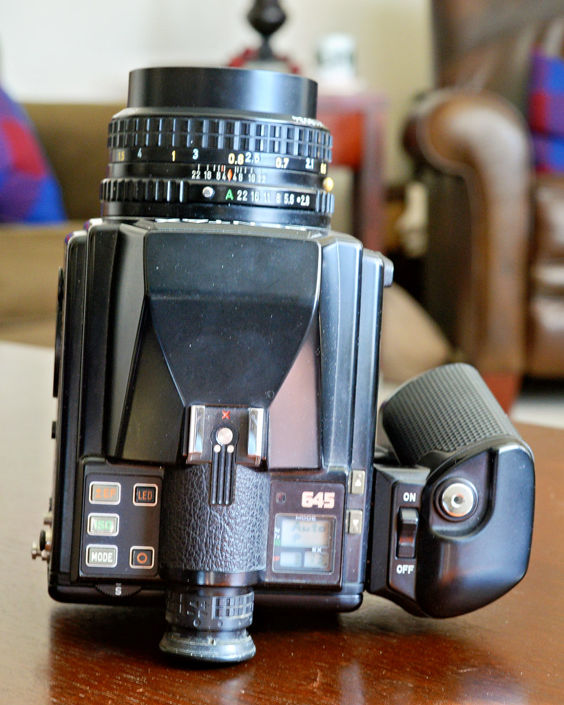 Pentax 645 - Down the Road