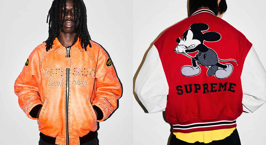 Supreme が2025年秋冬シーズンのLOOKBOOKを公開、ナンバーナインとの