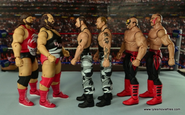 WWE Elite Natural Disasters Earthquake and Typhoon figure review