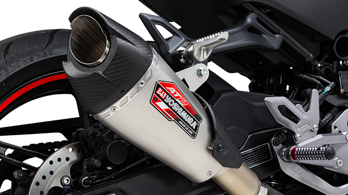Yoshimura Introduces CF Moto 450SS/NK AT2 Slip-on - Motor Sports