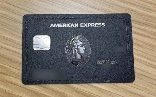 アメックスセンチュリオンを見た感想！新旧2枚のカード券面デザインと