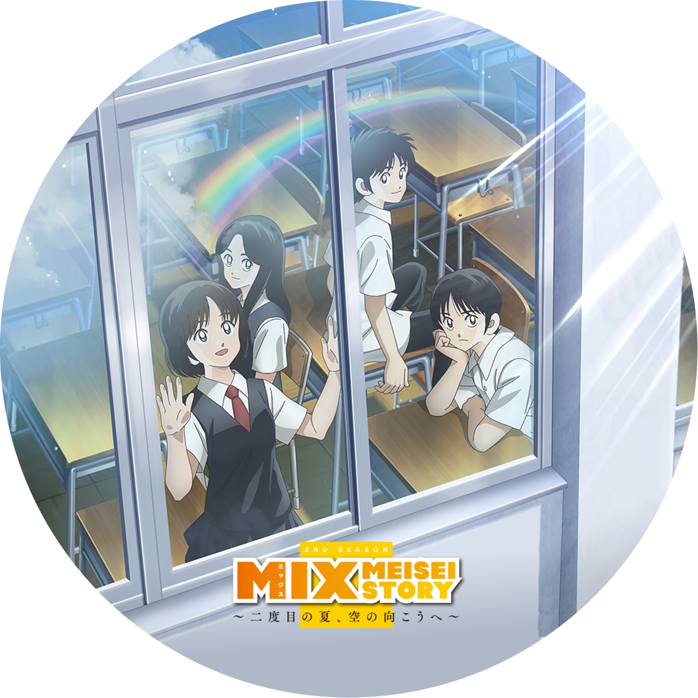 MIX MEISEI STORY 2ND SEASON ” の DVDラベルです | meechanmama(みー