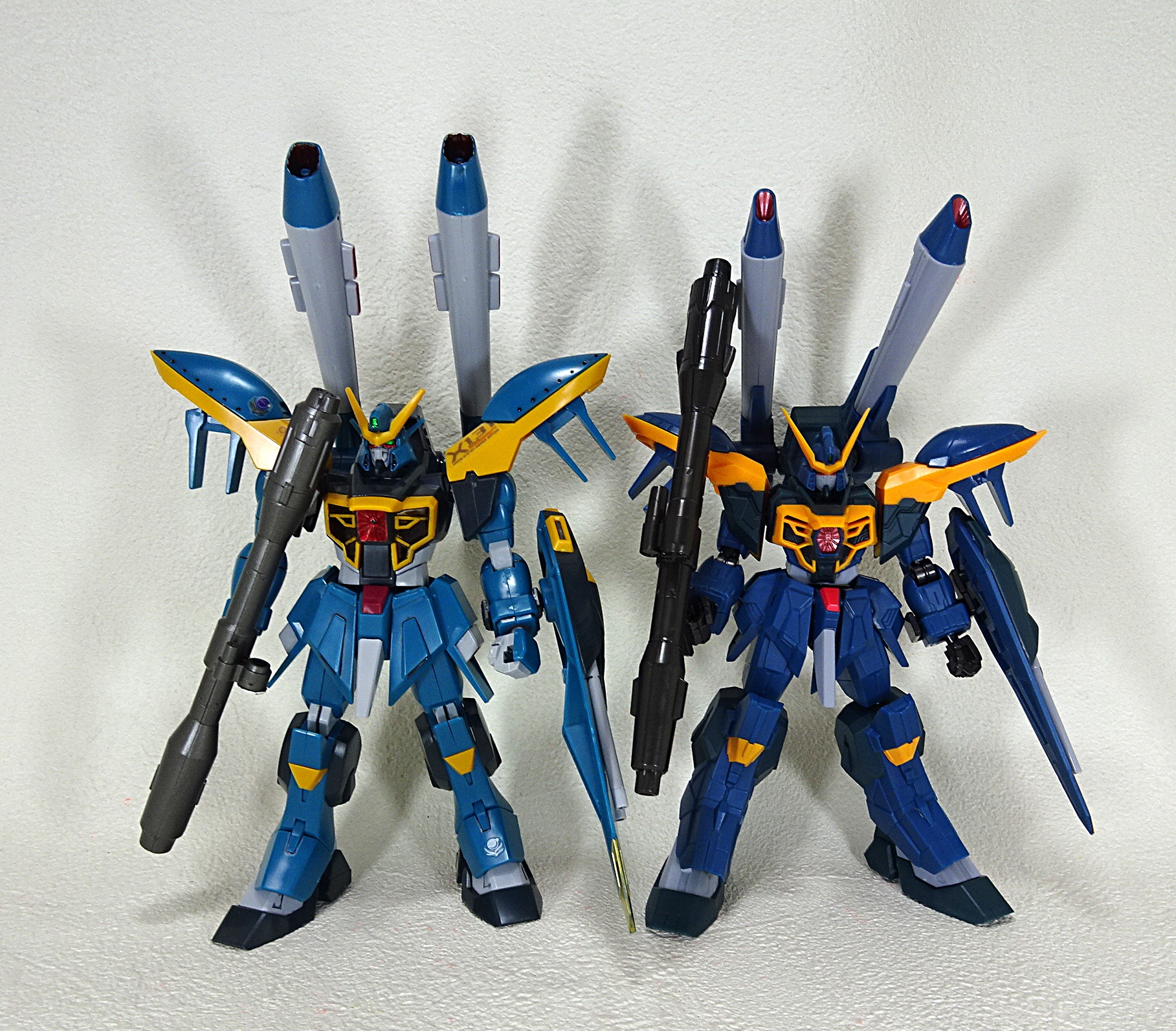 機動戦士ガンダムSEED 悪の3兵器セットのGフレームFAとHGCEガンプラを