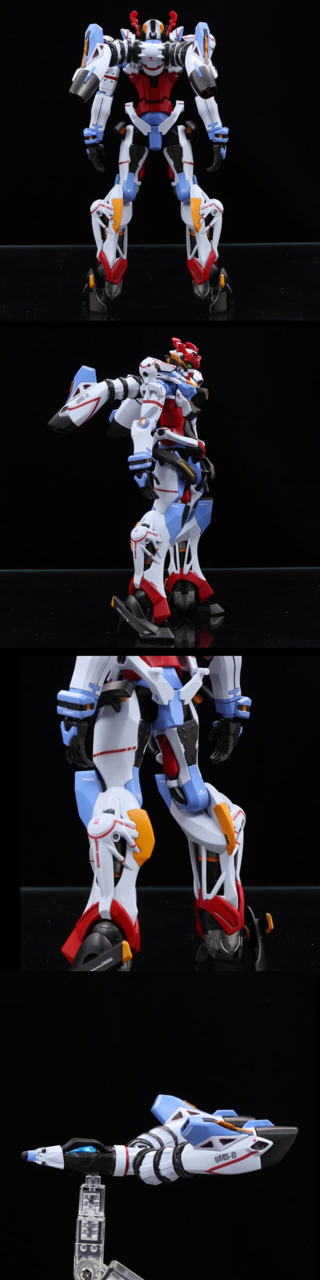 HG 1/144 GQuuuuuuX ジークアクス 徹底塗分け塗装 改修全塗装済み完成