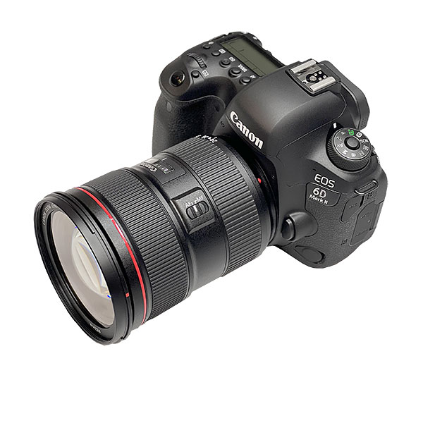 Canon EOS 6D Mark II Digital SLR Camera Body with EF 24-70mm USM
