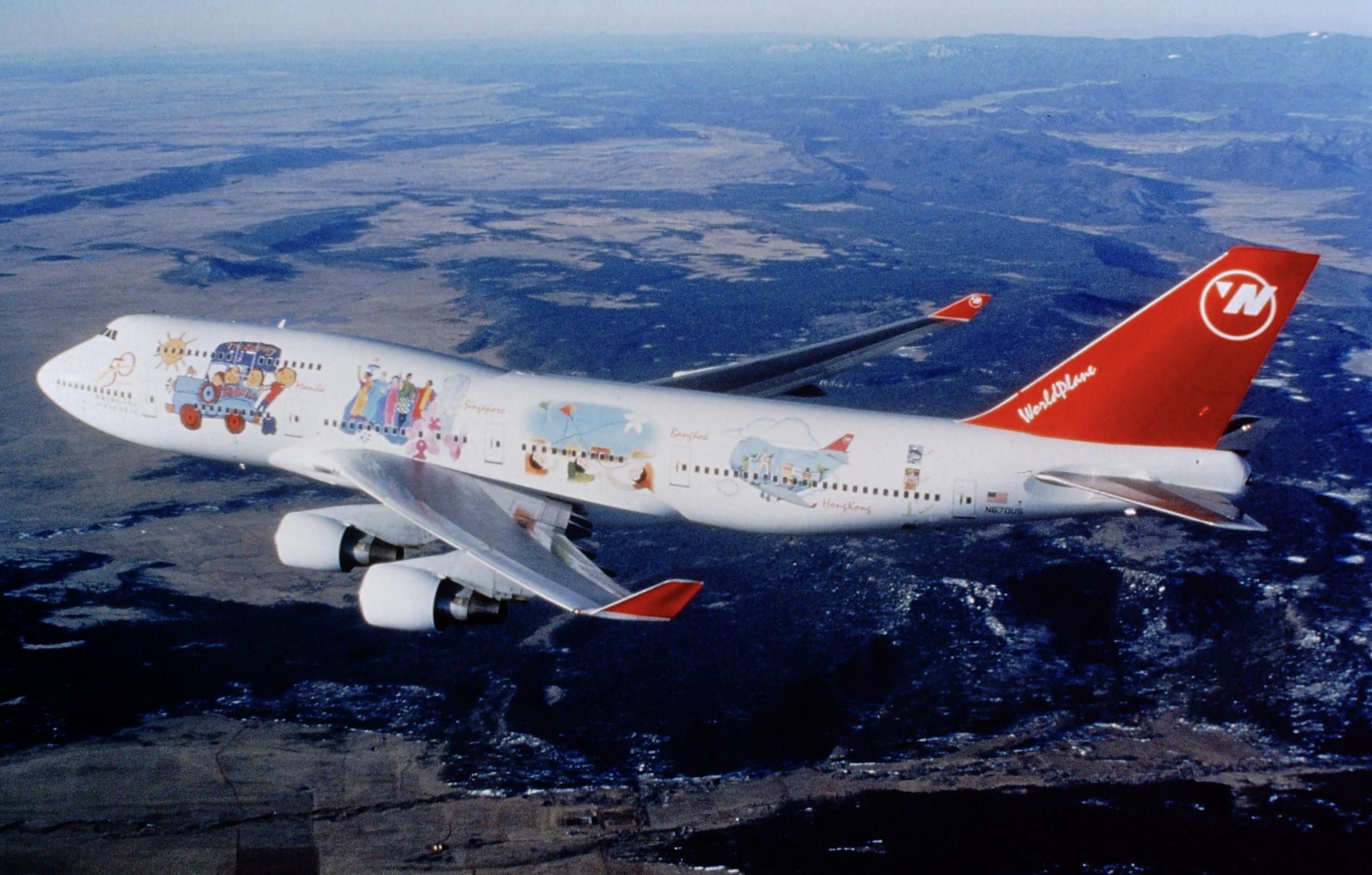 Aircraft – Boeing 747-400 - Northwest Airlines History Center