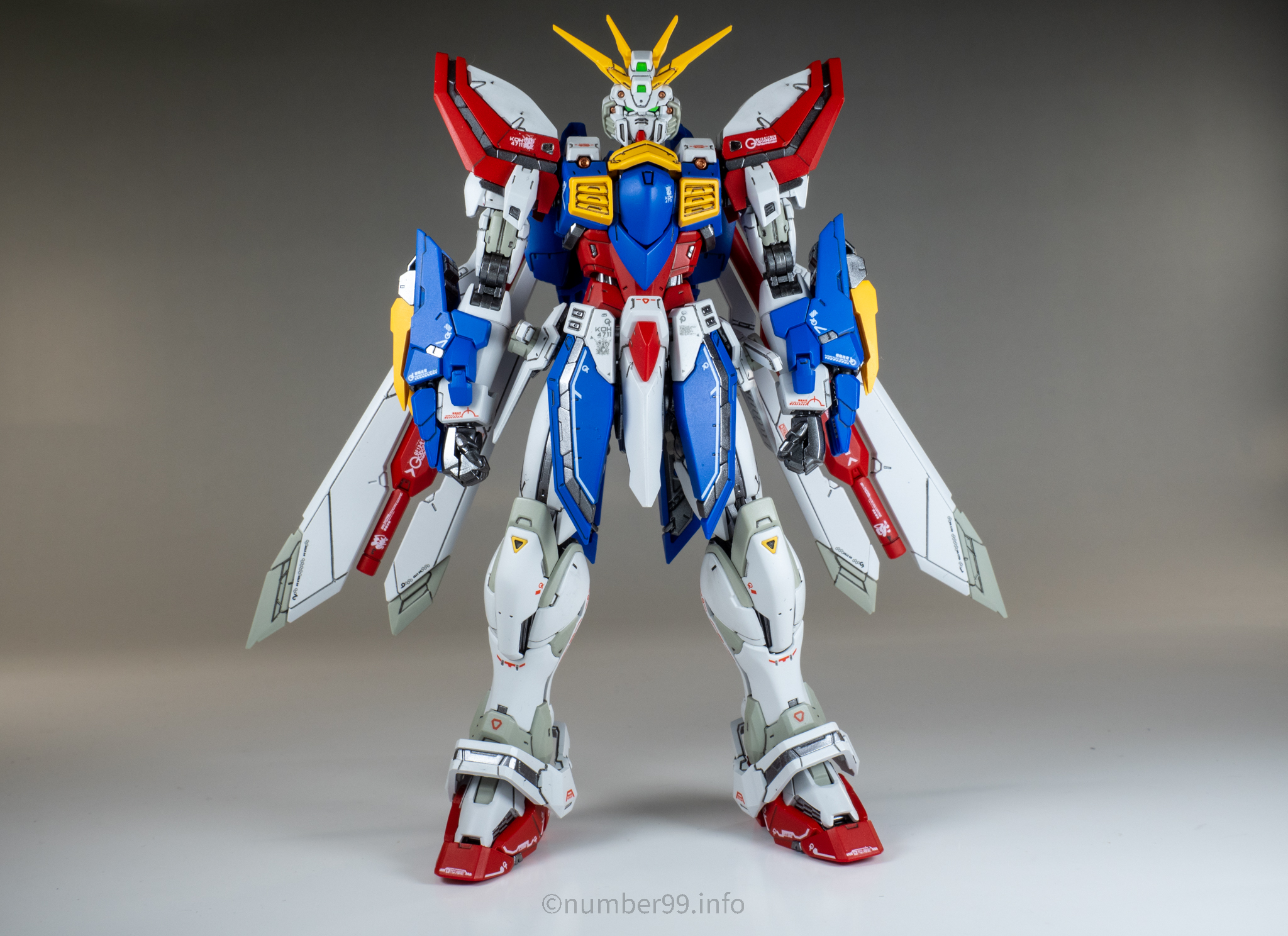 RG ゴッドガンダム 全塗装制作｜Forever Modeling