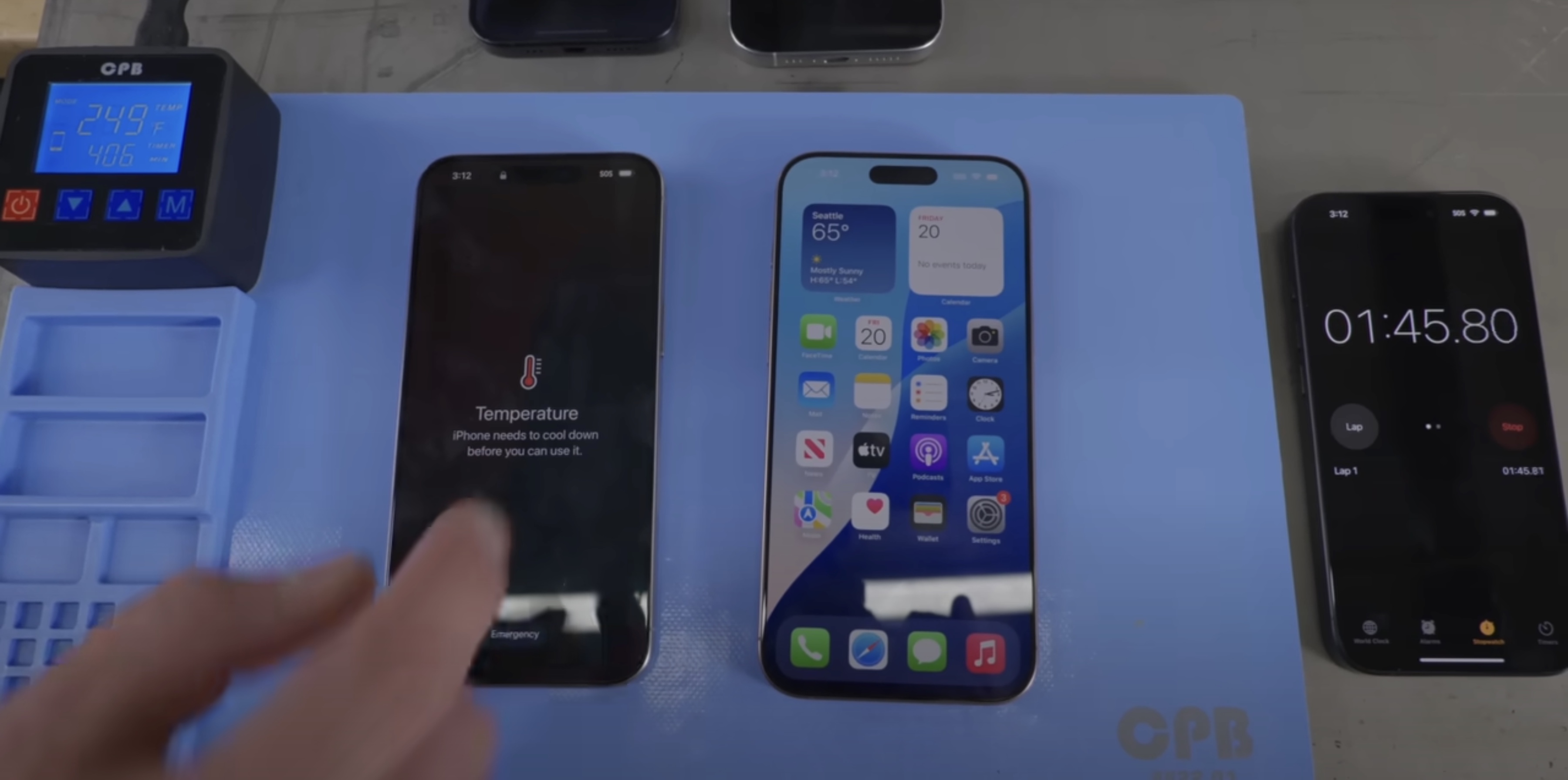 iPhone 16シリーズの強度実験から分かる！背面ガラス修理