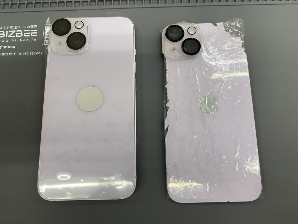 iPhone 14の背面ガラス割れ修理！見た目だけじゃない、意外と危険な