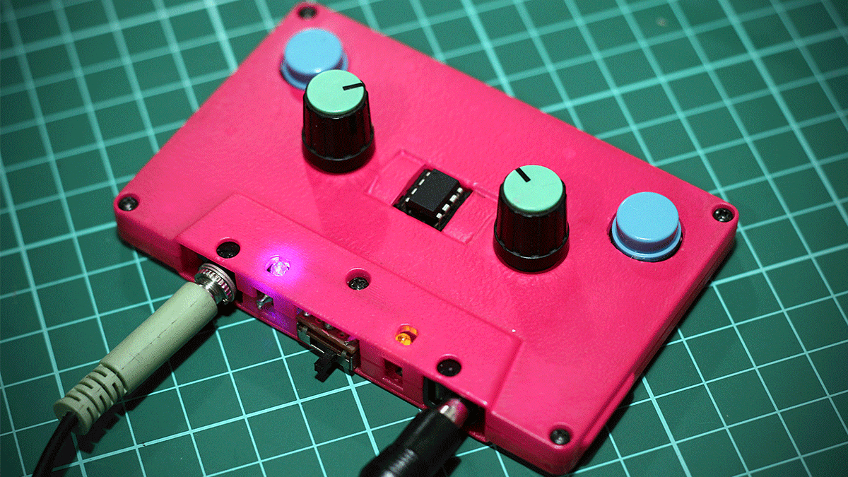 カセットテープからファミコン音源！？8ビット・シンセサイザー「8-bit