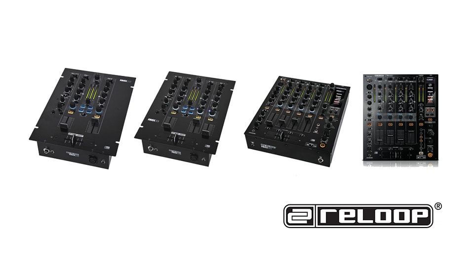DJミキサーに新しい選択肢。ドイツのDJブランドRELOOPのミキサー4機種