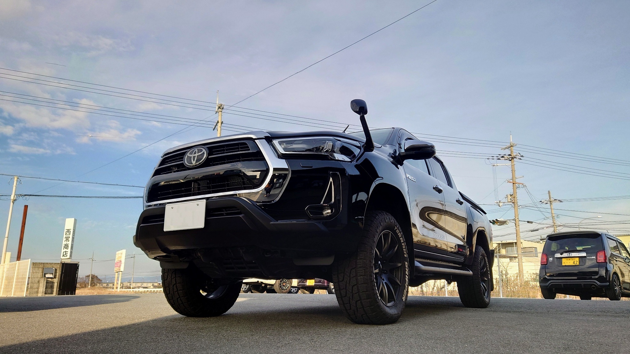 gun125 ハイラックス リフトアップキット 試作装着完了 – SILKROAD