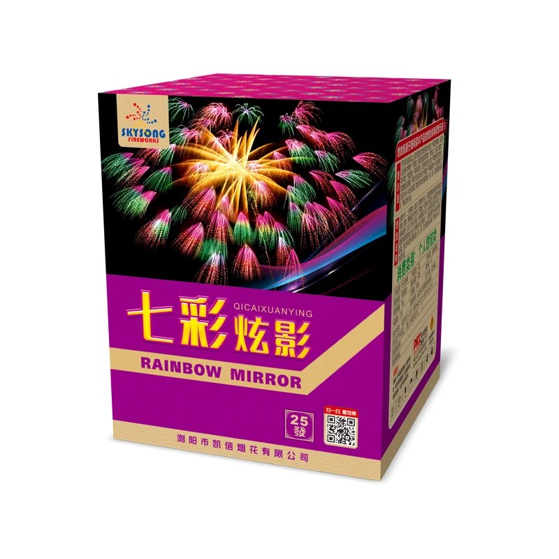七彩炫影25发组合烟花- Skysong Fireworks