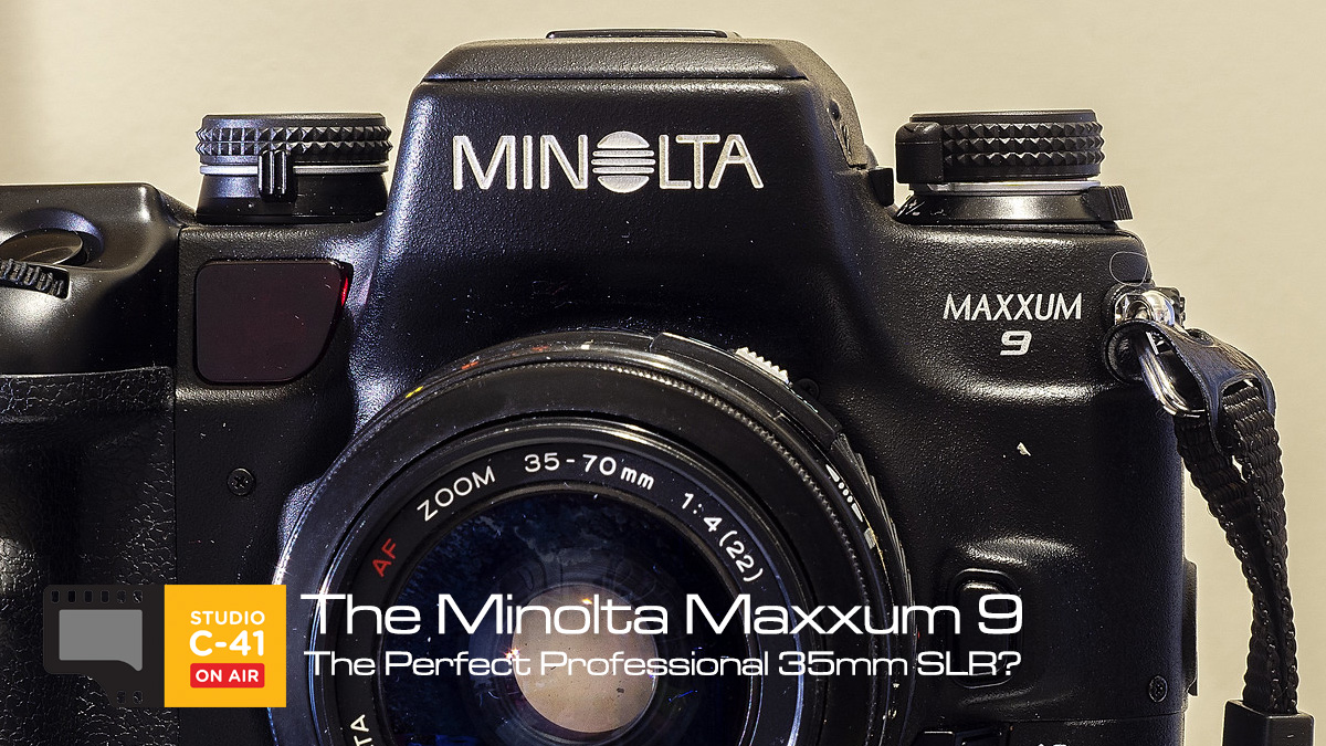 The Minolta Maxxum 9 – The Perfect Professional 35mm SLR? – Studio