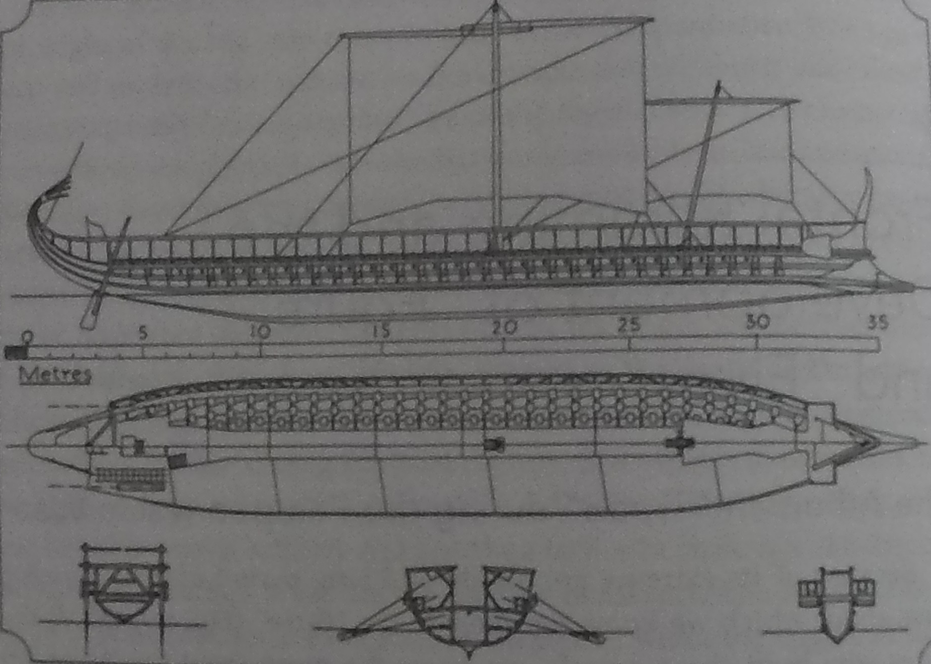 古代地中海の覇者、古代ギリシャのトライリム（三段櫂船） – Hi-Story