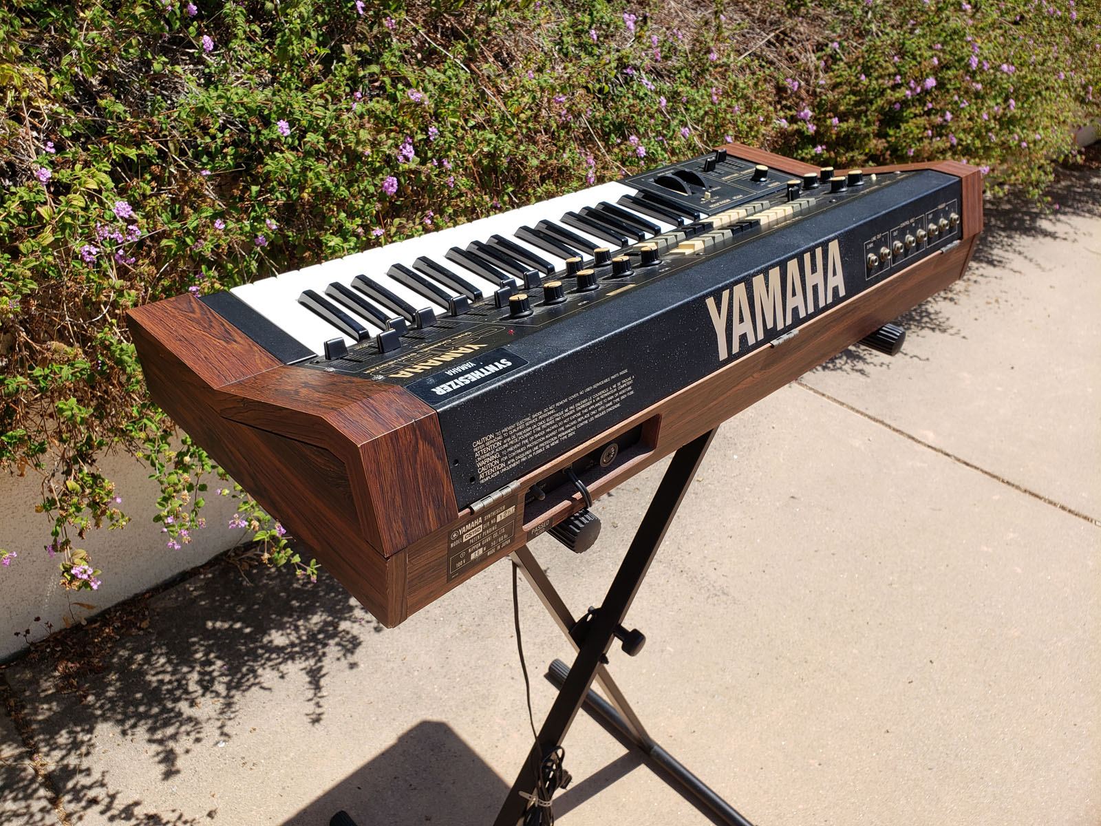Yamaha CS-15D Dual Channel Vintage Synthesizer Keyboard – Synthchaser