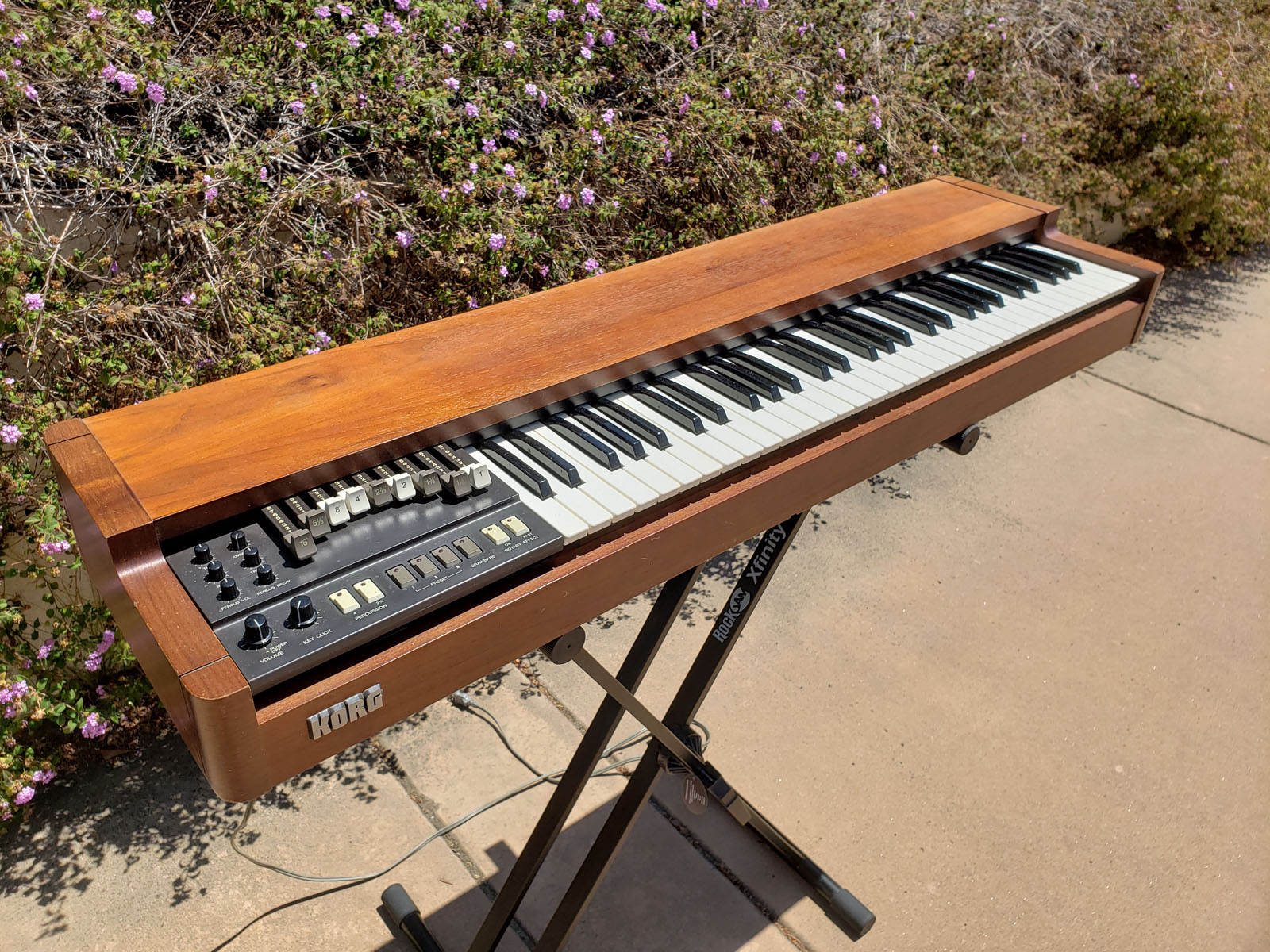 Korg CX-3 Vintage Analog Organ Synthesizer With Road Case