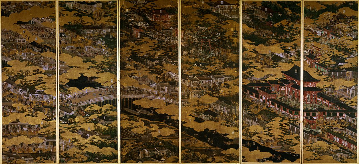 洛中洛外図 舟木本① | Art, etc.