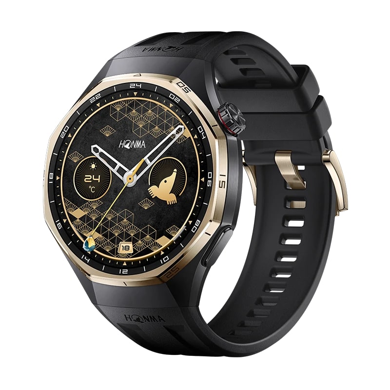 HONMA x Huawei Watch GT 6 Pro – Gold/Black - PDAPlaza