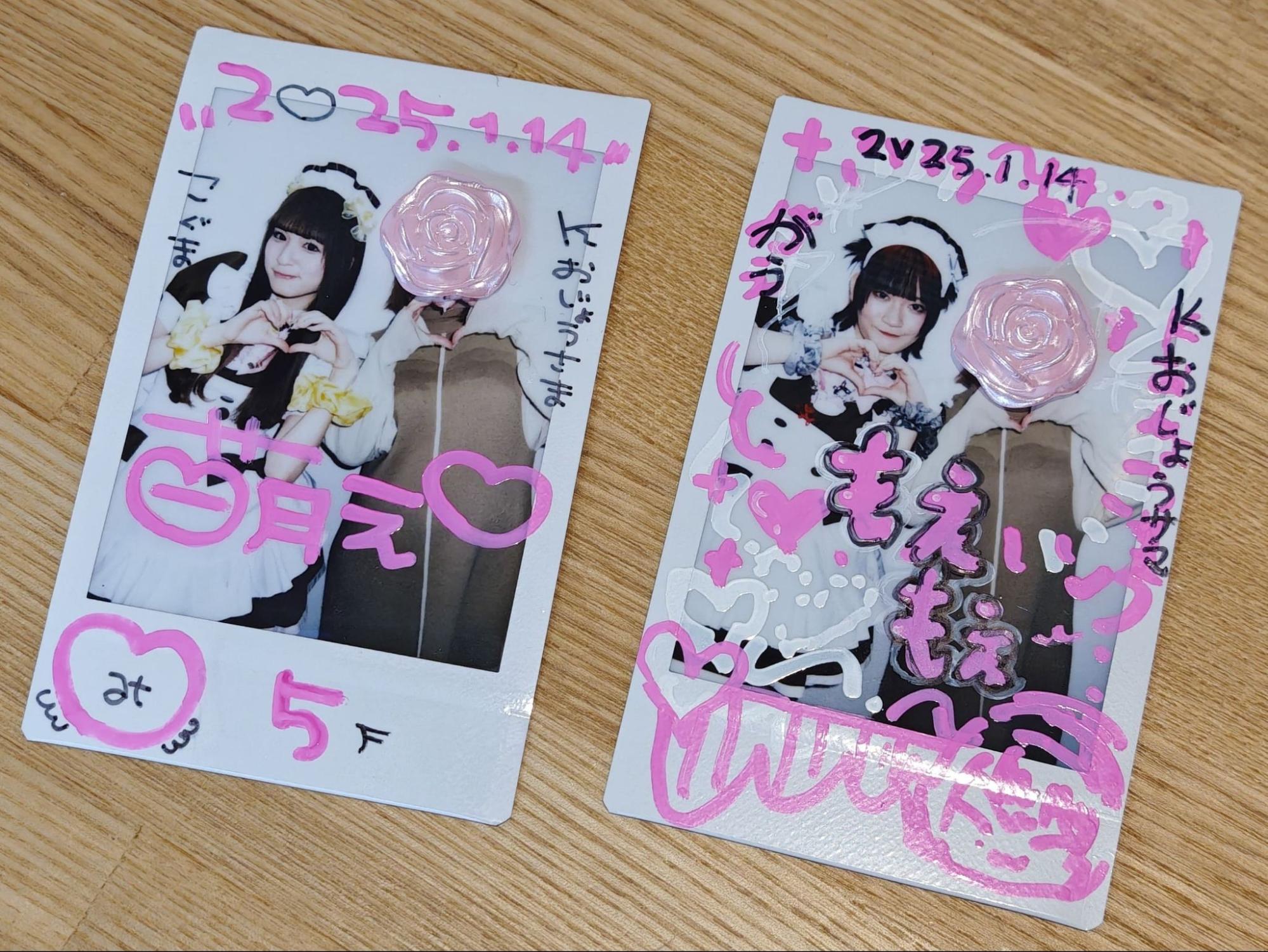 あっとほぉーむカフェ流♡記念撮影（チェキ）の楽しみ方徹底解説