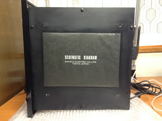 サンスイ TU-777 FM/AMチューナー」を入手した | 超入門：真空管ラジオこれ