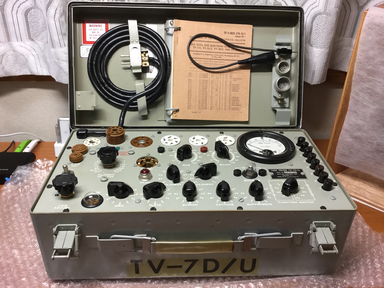 今日は TV-7D/Uの真空管をソリッドステート化した | 超入門：真空管