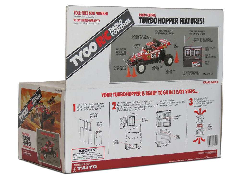 Tyco/Taiyo Turbo Hopper (1986) – R/C Toy Memories