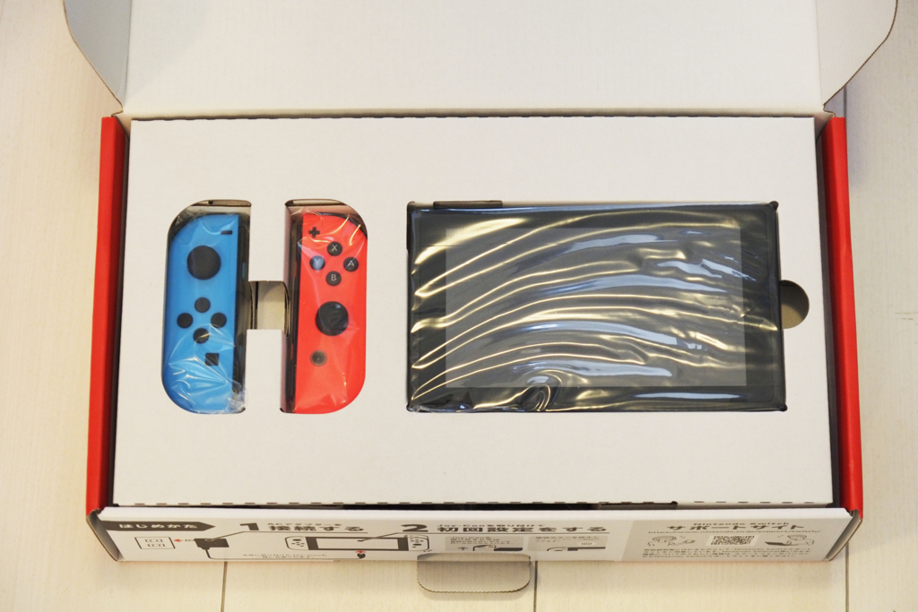 Nintendo Switch】限定赤箱 開封の儀【ニンテンドー スイッチ】 | 脱