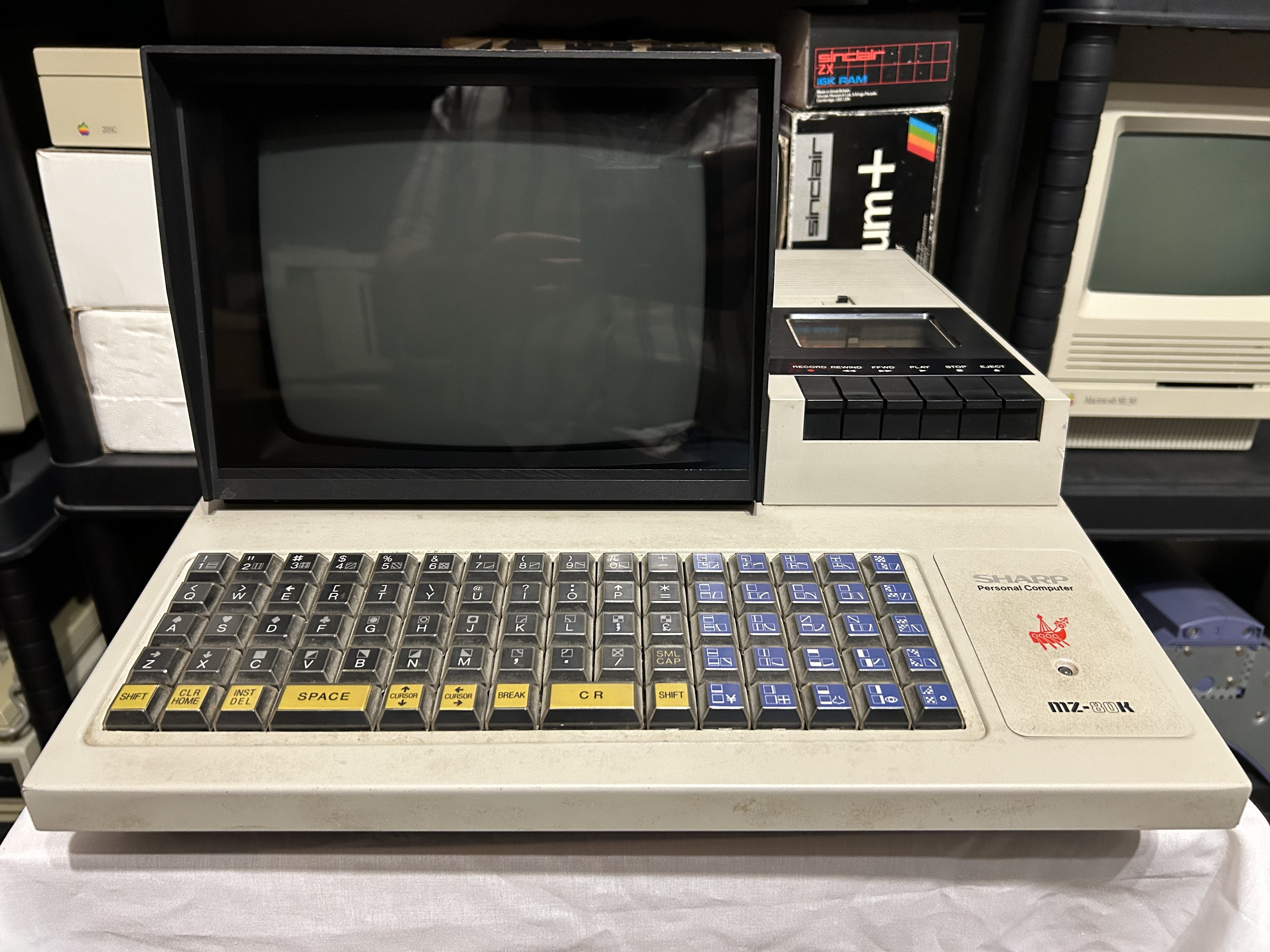 1980 Sharp MZ-80K Repair & Restoration – Adam's Vintage Computer
