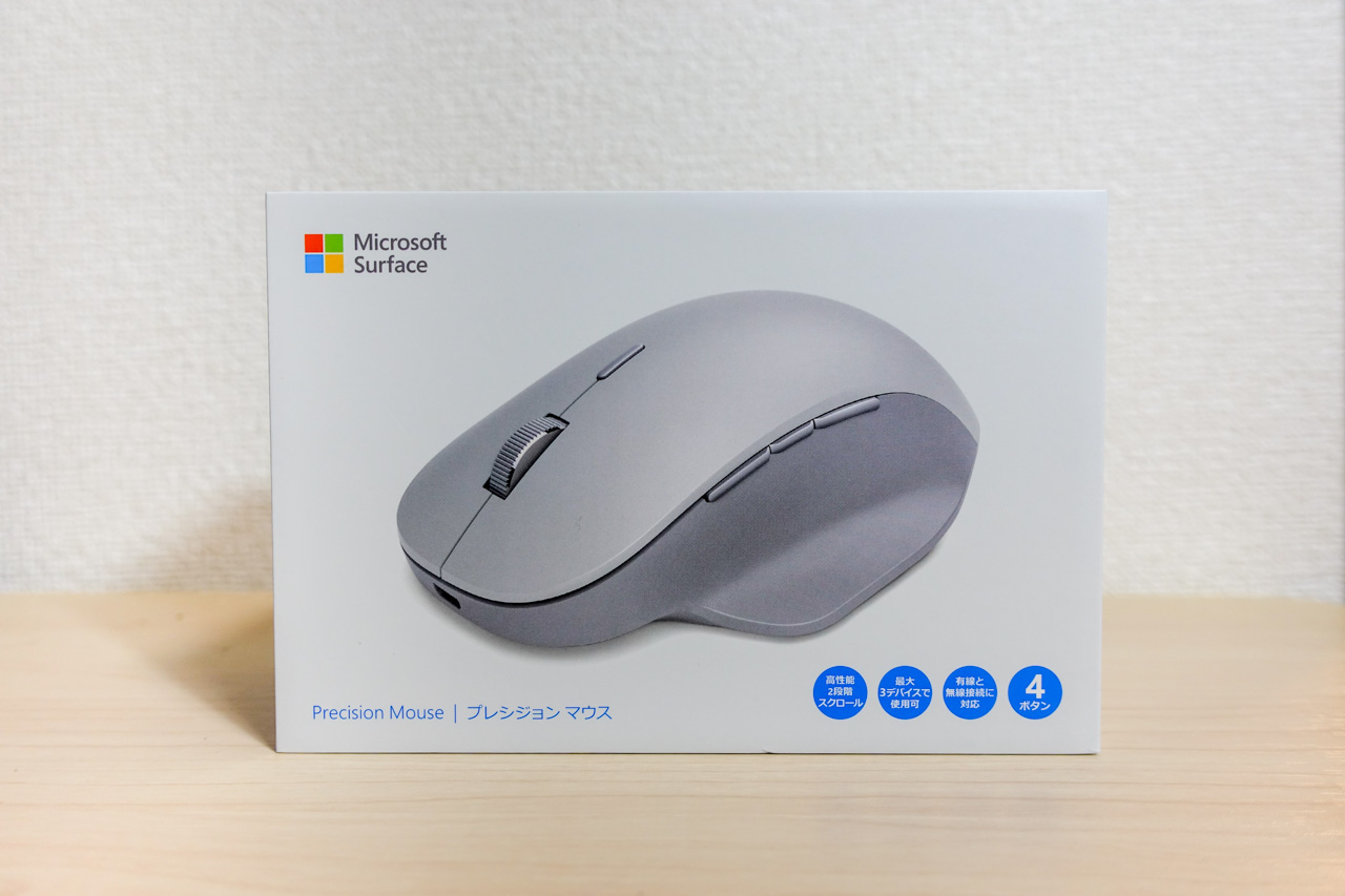 発売日に速攻入手！Surface Precision Mouseのデキとは？Logicool G900