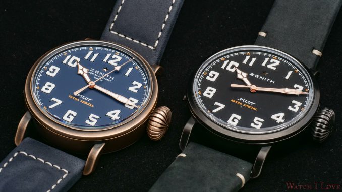 Review Zenith Pilot Type 20 Extra Special Blue and Ton Up Black