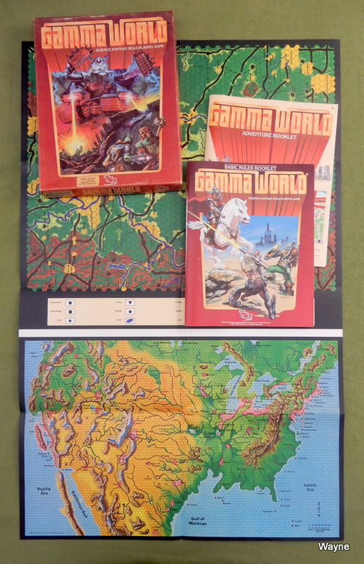 GAMMA WORLD 2nd edition (1983-84): 1st ed gets a light revision