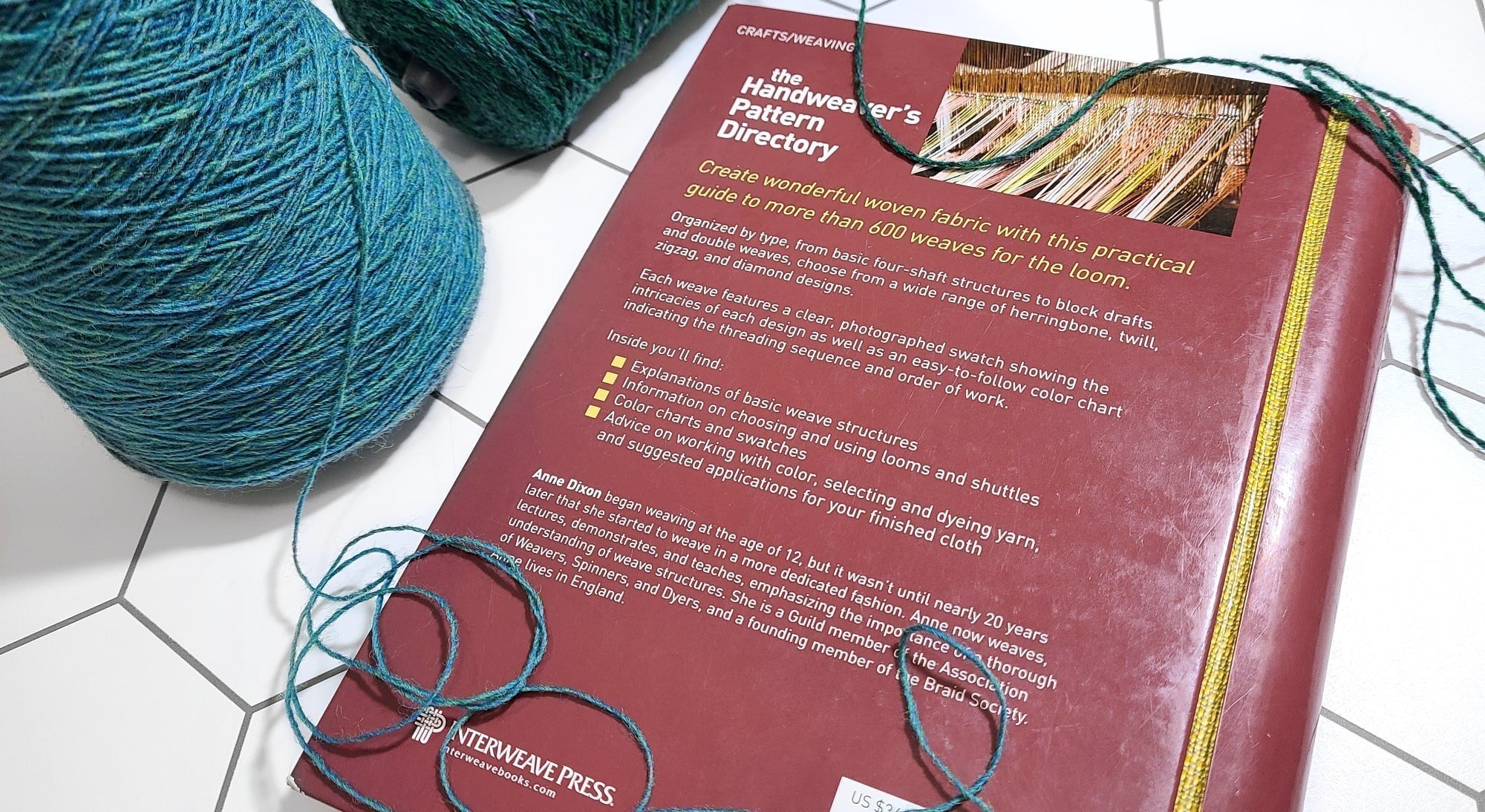 The Handweaver's Pattern Directory - Weaving Book Review - Warped