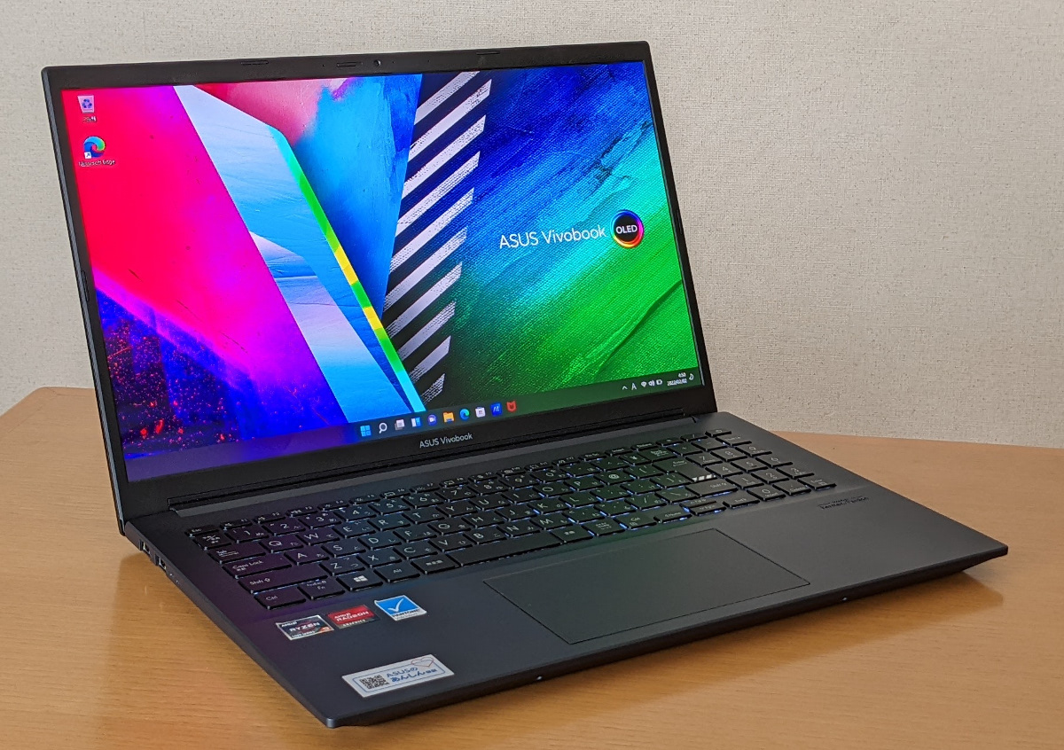 ASUS Vivobook Pro 15 OLED M3500QAの実機レビュー － 有機EL